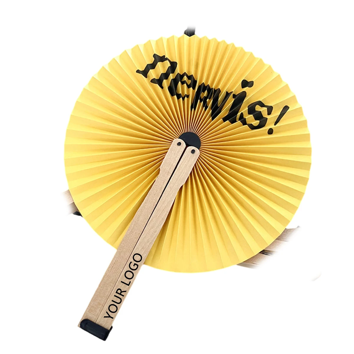 Folding Handheld Paper Fans 1