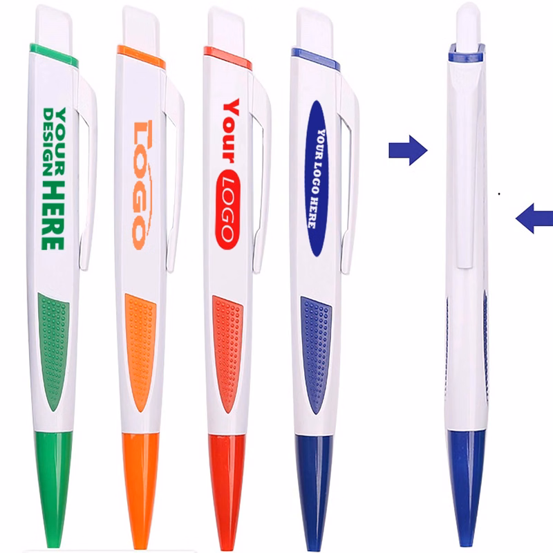 Flat Plastic Ballpoint Pen