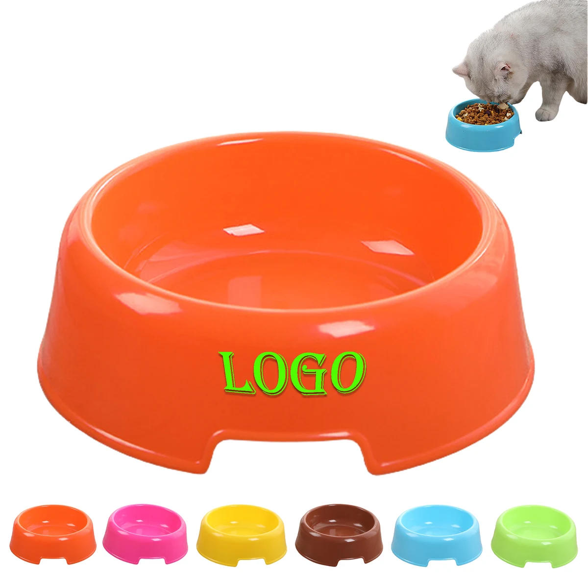 Durable Plastic Pet Food Bowl 1