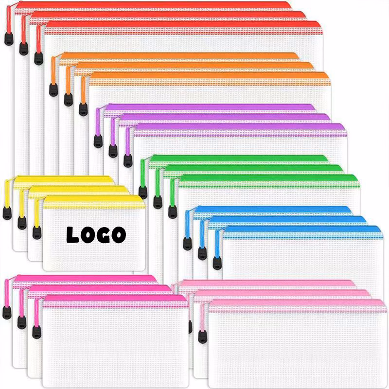 MOQ100  Waterproof Zipper Bags