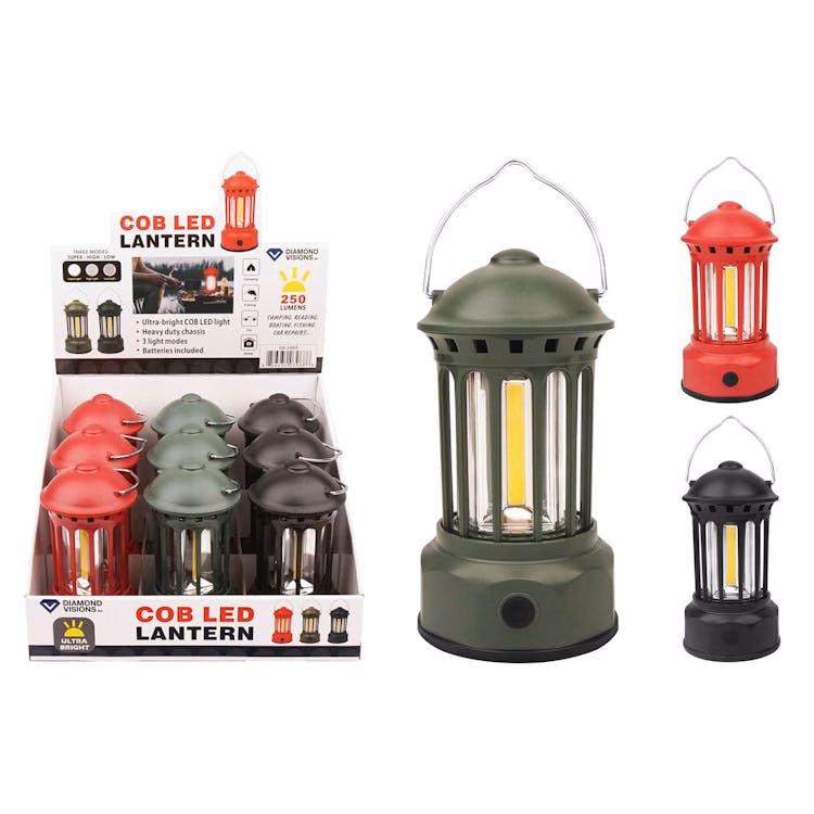 COB LED Camping Lantern - Assorted