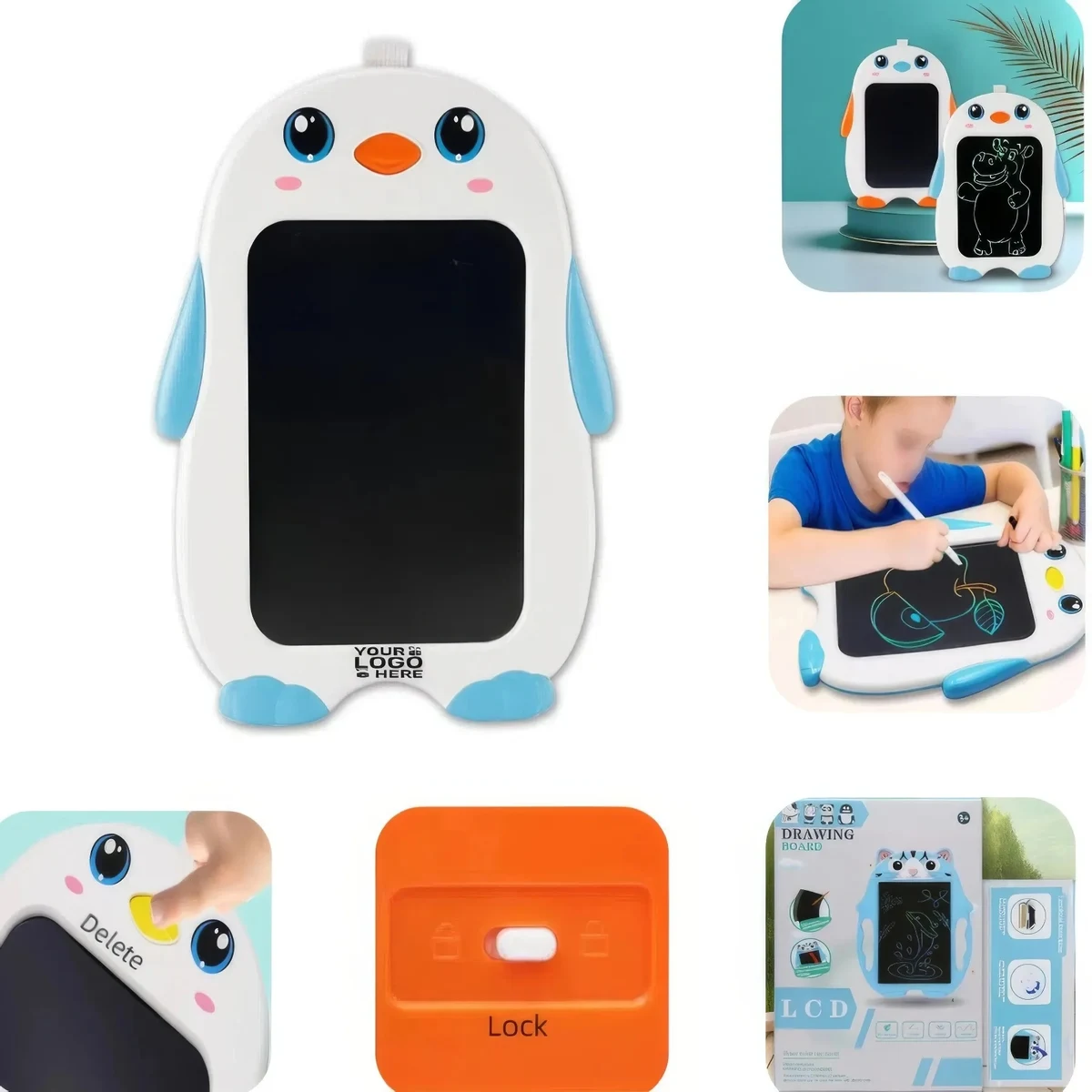 Penuins Designed Lcd Drawing Pad 1