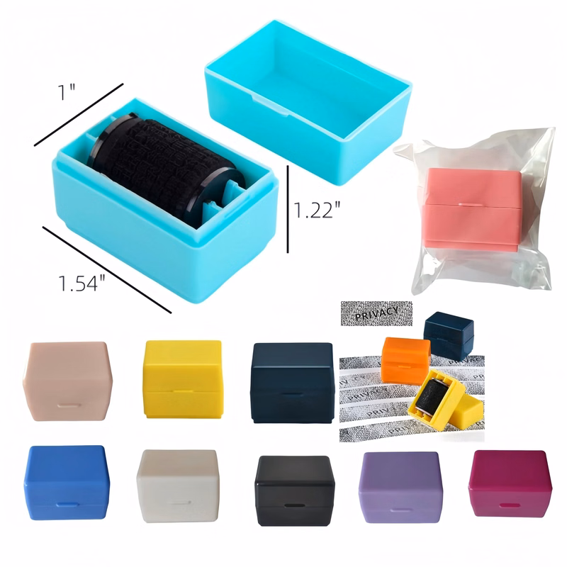 Identity Theft Protection Roller Stamp