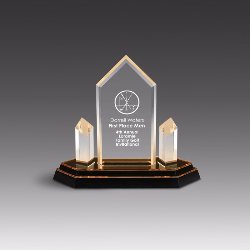Tridant Award (10-3/8"x8"x3-1/16")