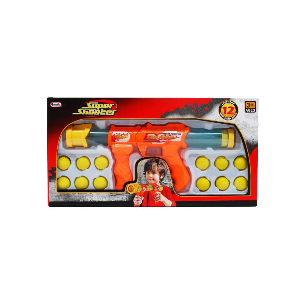 Super Shooter Toy Set Soft Foam 13-Piece 1