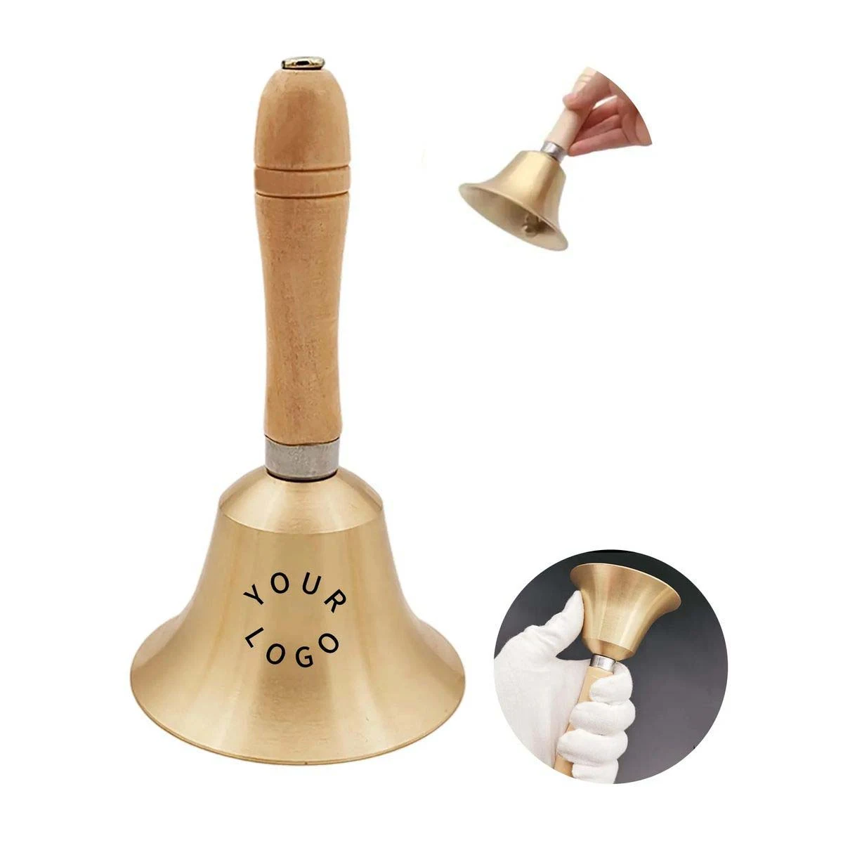 Classic Brass Call Bell for Events and Classrooms 1