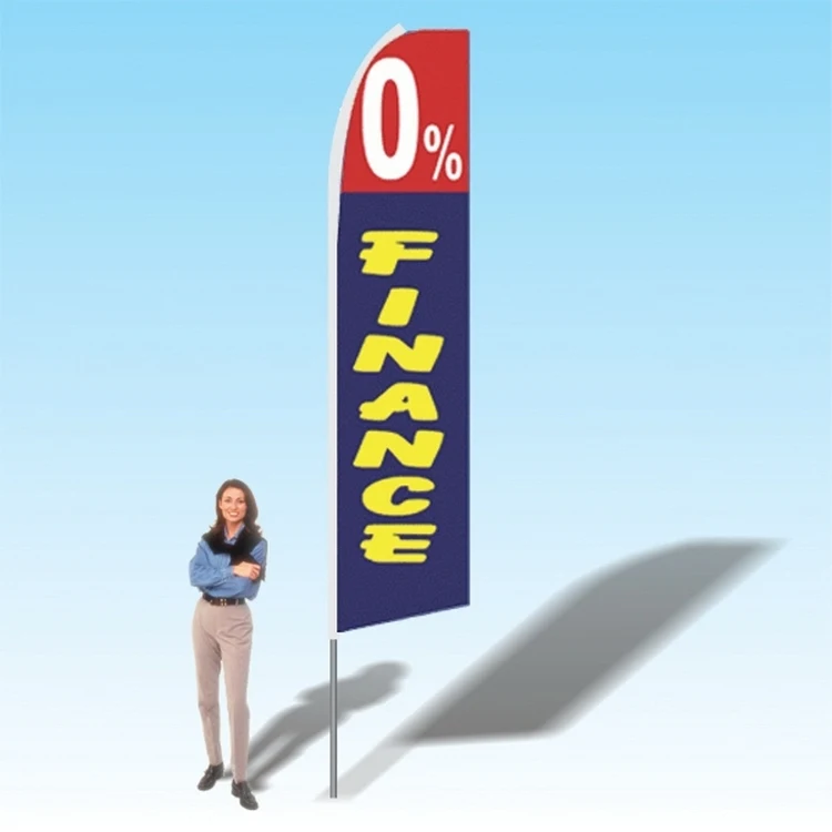 15FT 0 Percent Finance Advertising Banner Flag 1