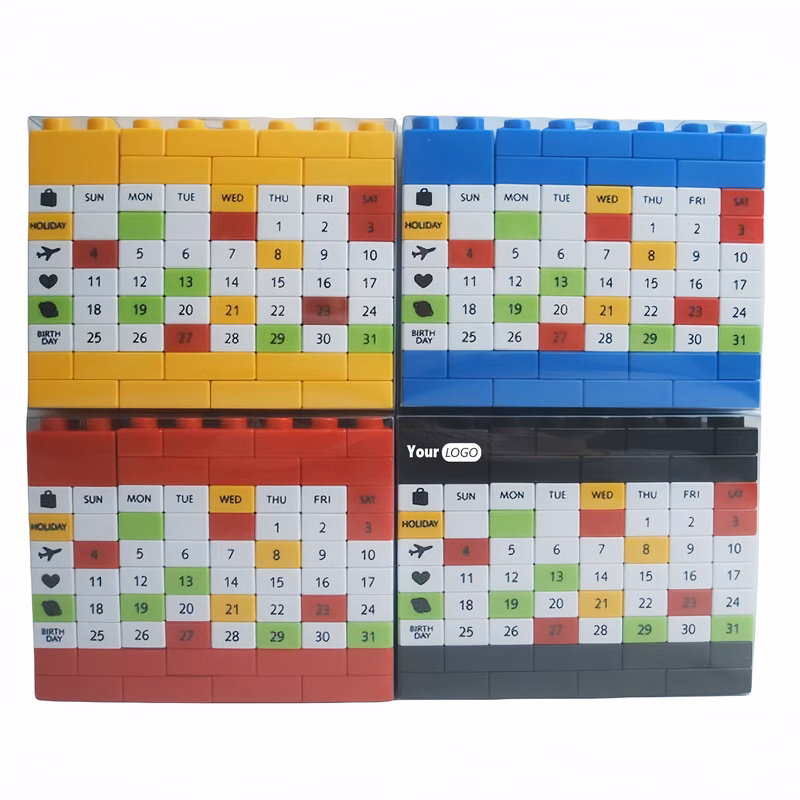 Abs Reusable Building Block Perpetual Calendar
