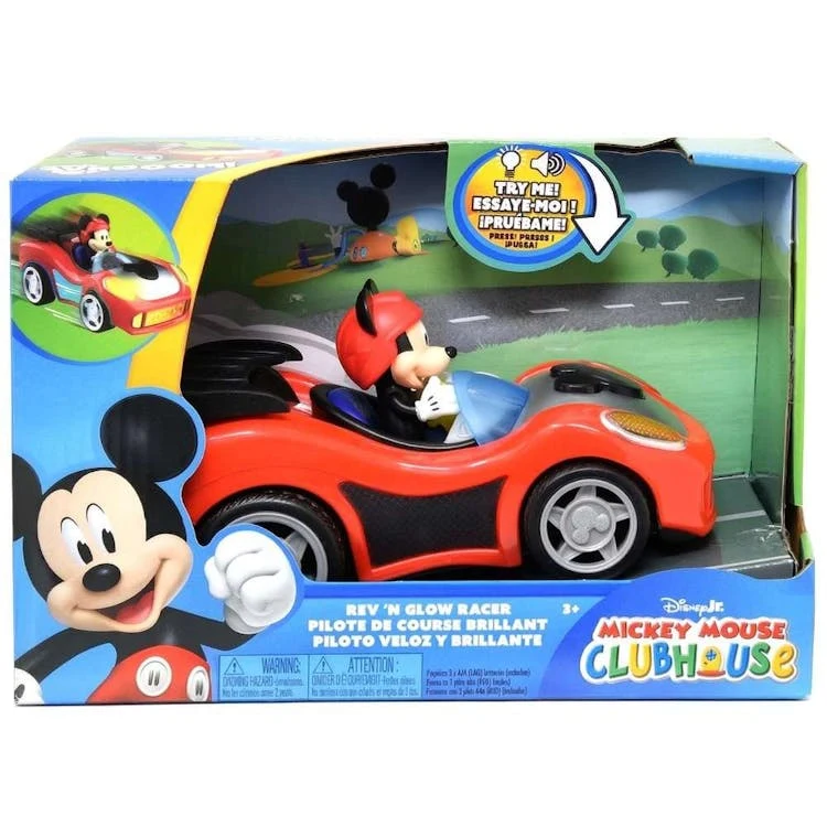 Mickey Mouse Clubhouse Rev' N Glow Vehicle 6.75" 1