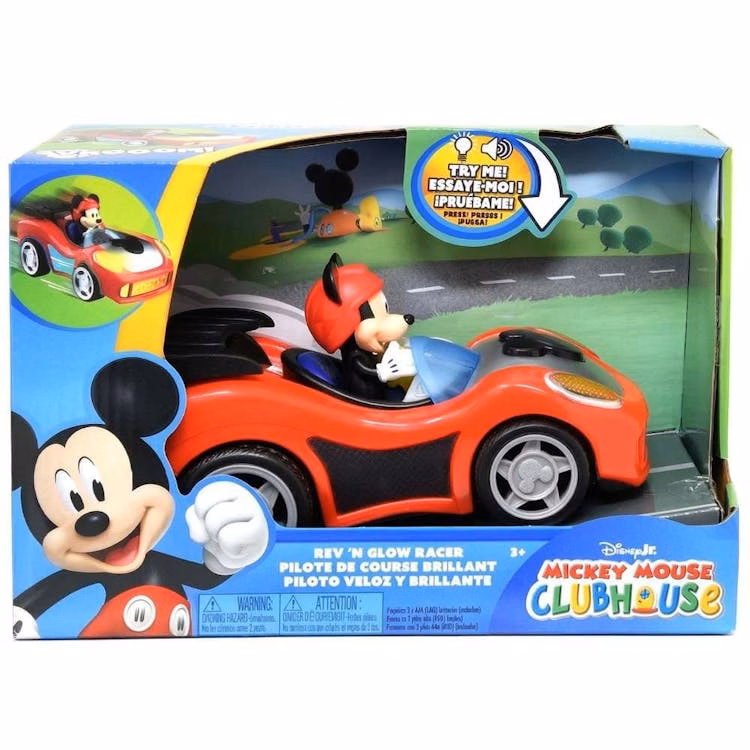 Mickey Mouse Clubhouse Rev' N Glow Vehicle 6.75"