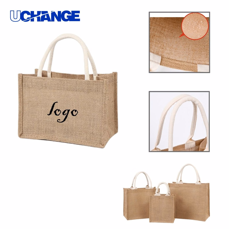 Eco-Friendly Jute Shopping Handbag