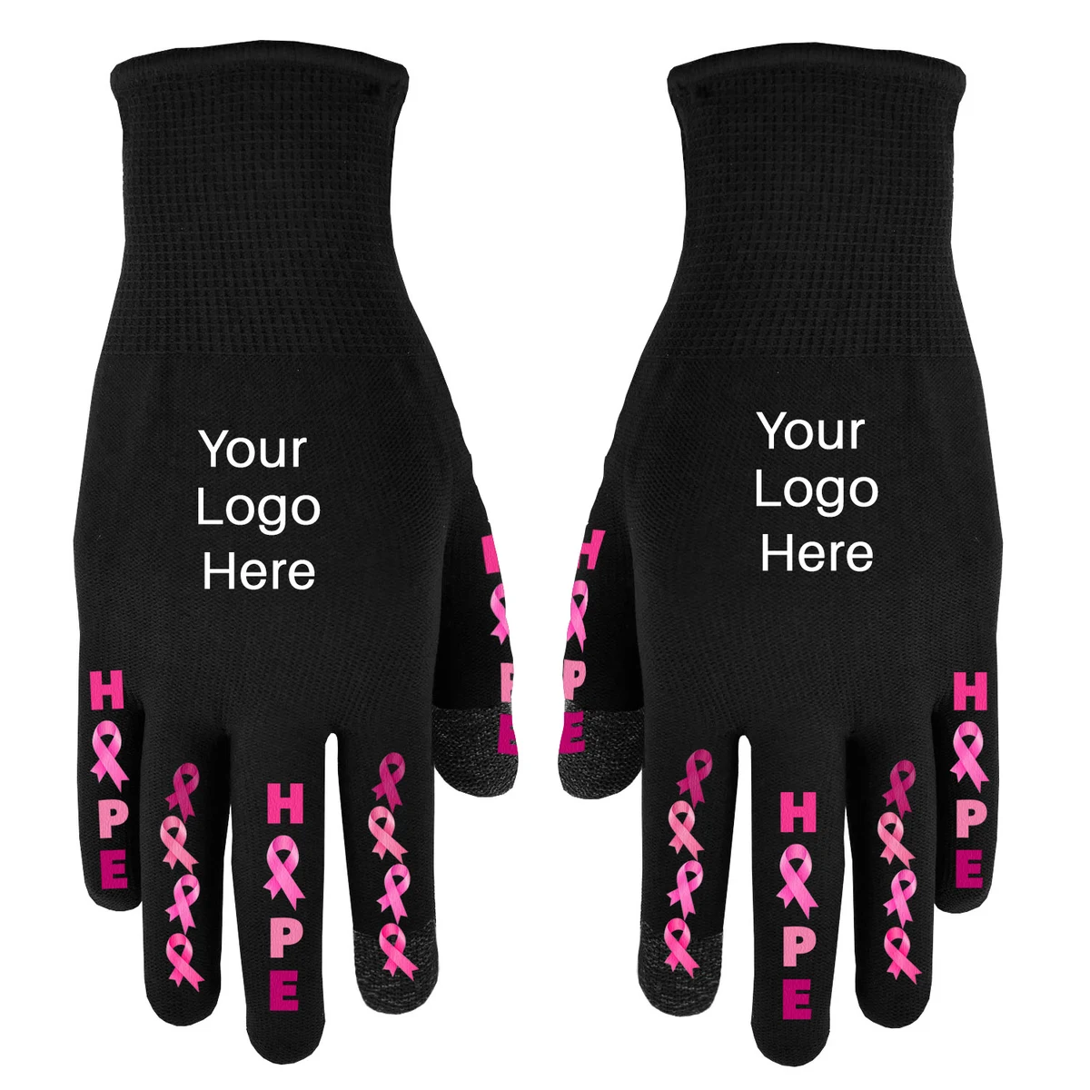 Awareness Sports Performance Text Gloves 1