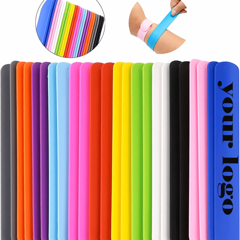 Silicone Flip Slap Bracelet MOQ50