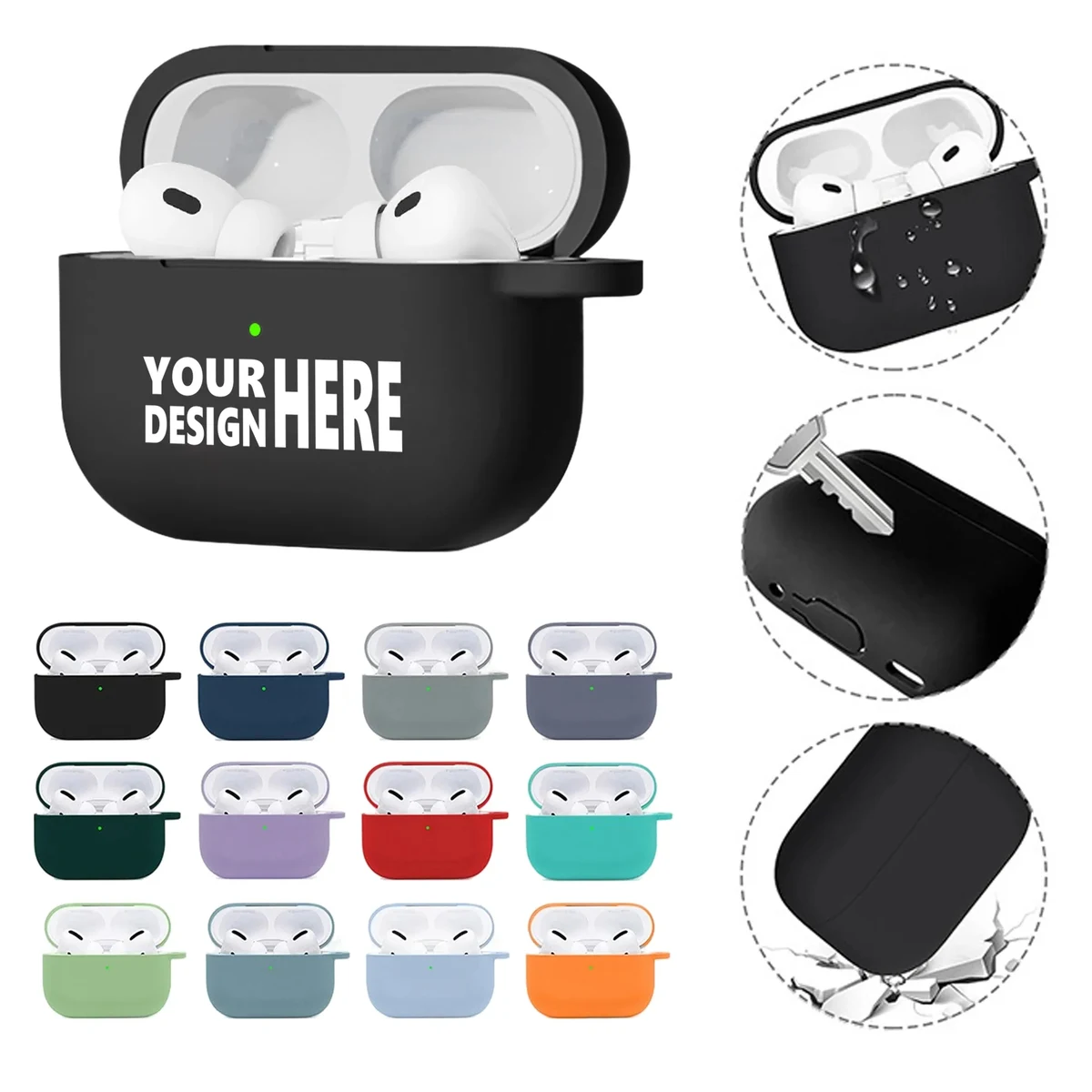 Wireless Earbuds Silicone Case 1