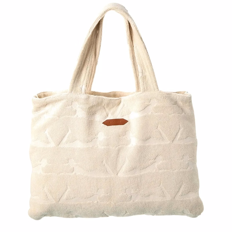 Wholesale Custom French Terry Beach Tote Bag