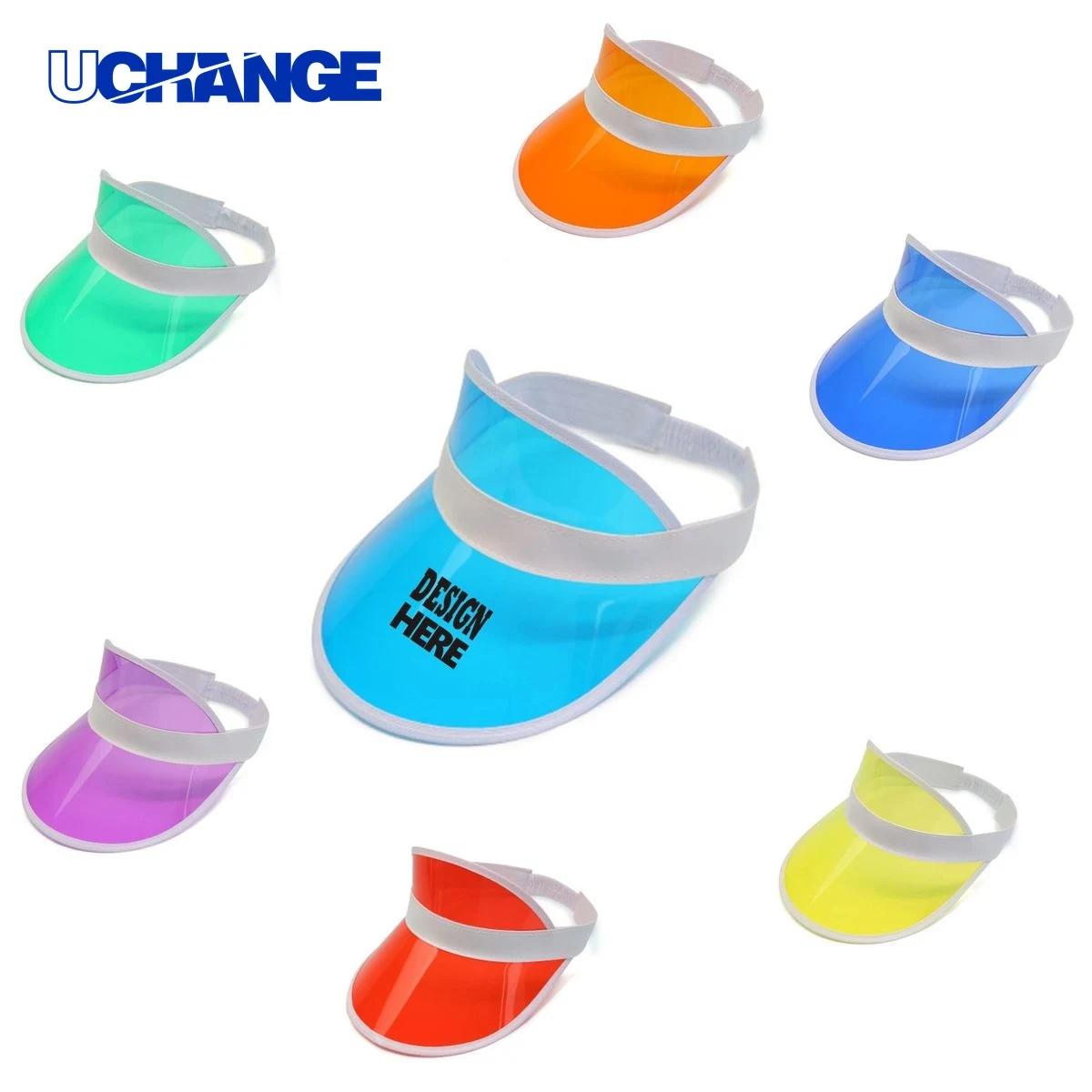 Plastic Sun Visor Hat 1