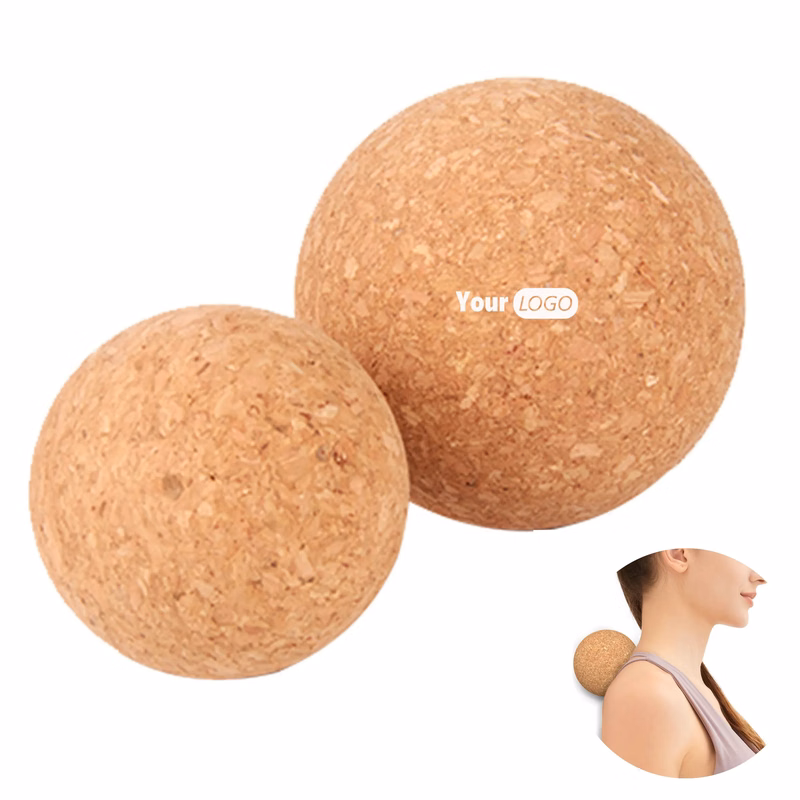 Cork Portable Massage Fitness Yoga Ball
