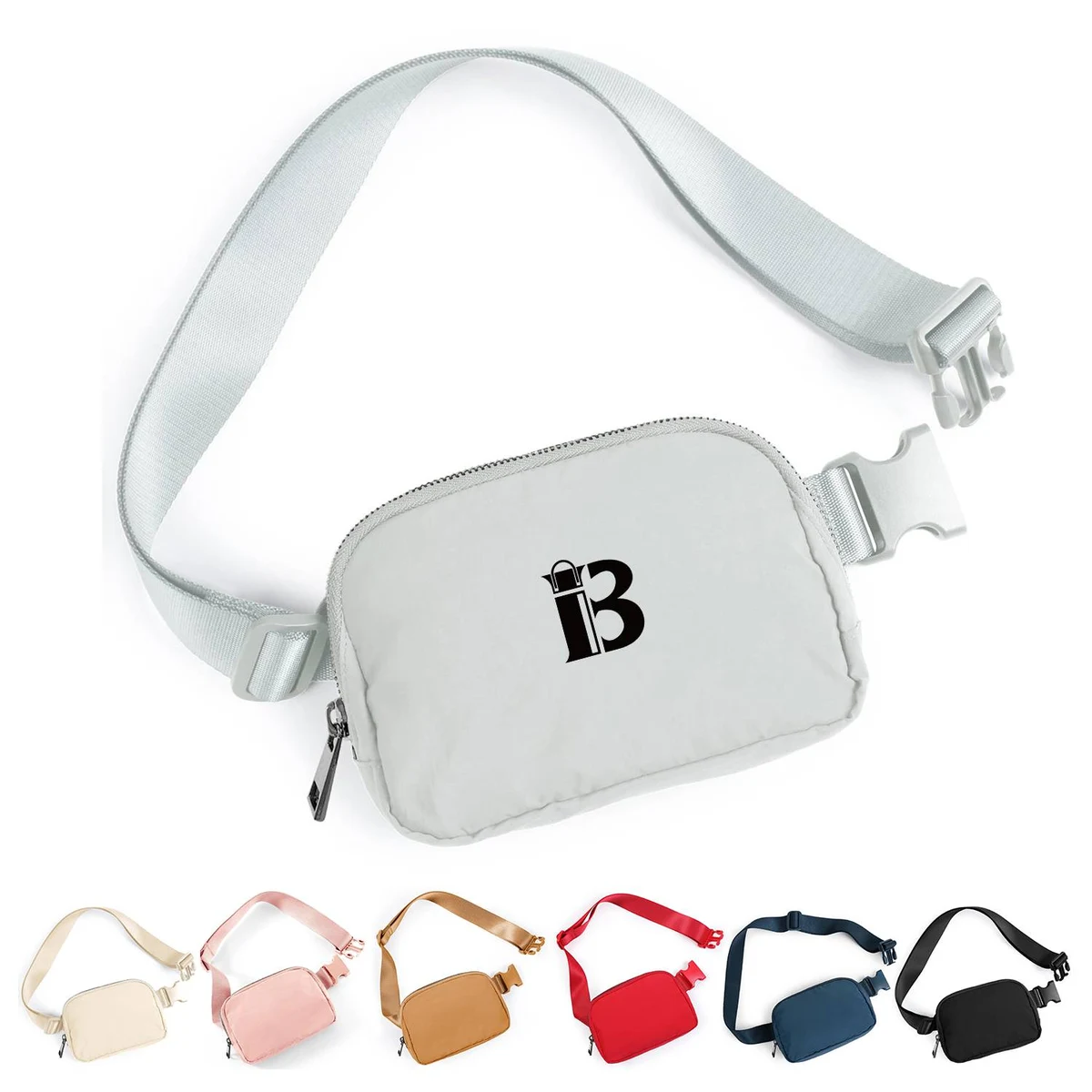 Adjustable Nylon Strap Waist Bag 1