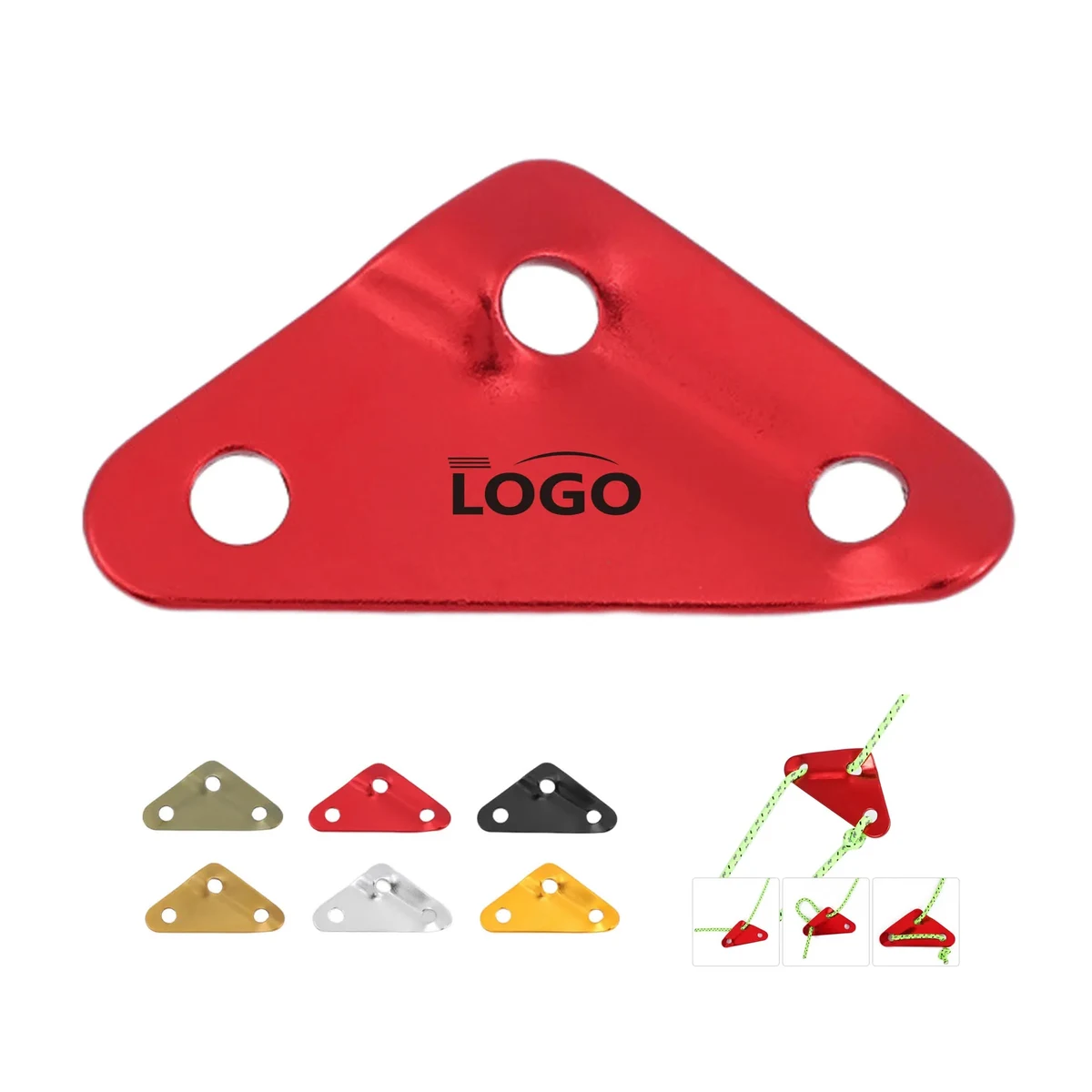 Triangle Wind Rope Buckle 1