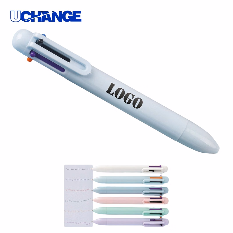 6 In 1 Multicolor Ballpoint Pen for Variety