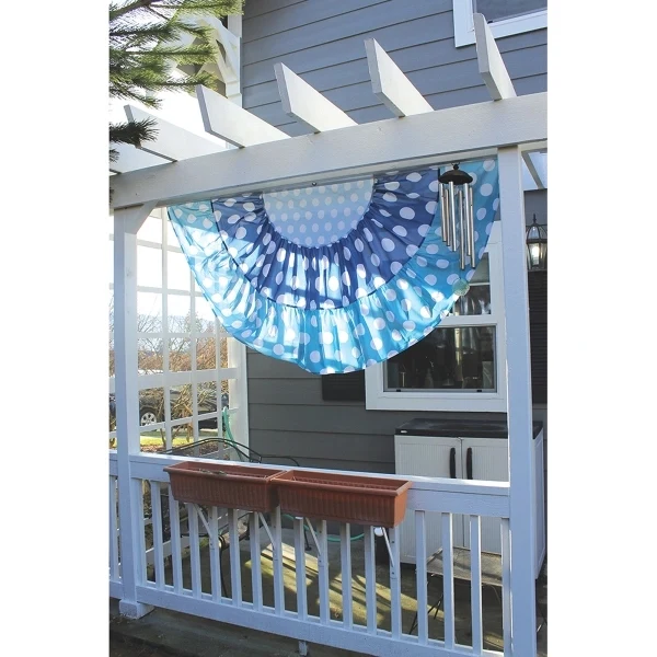 Custom Full Fan - Print on Stripes - 3 Grommets 3 Stripes 1