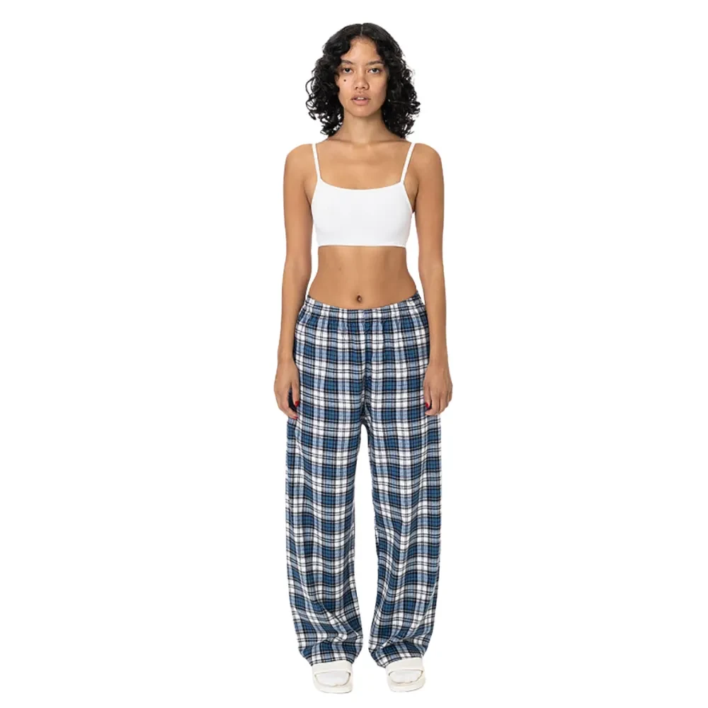 Cotton Flannel Lounge Unisex Pants 1