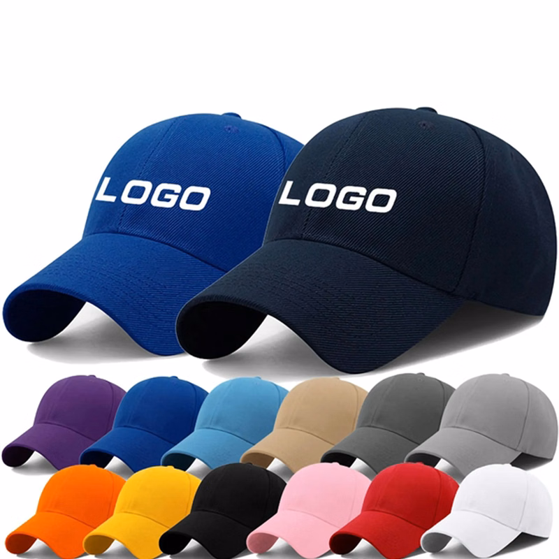 6 Panel Cotton Baseball Cap
