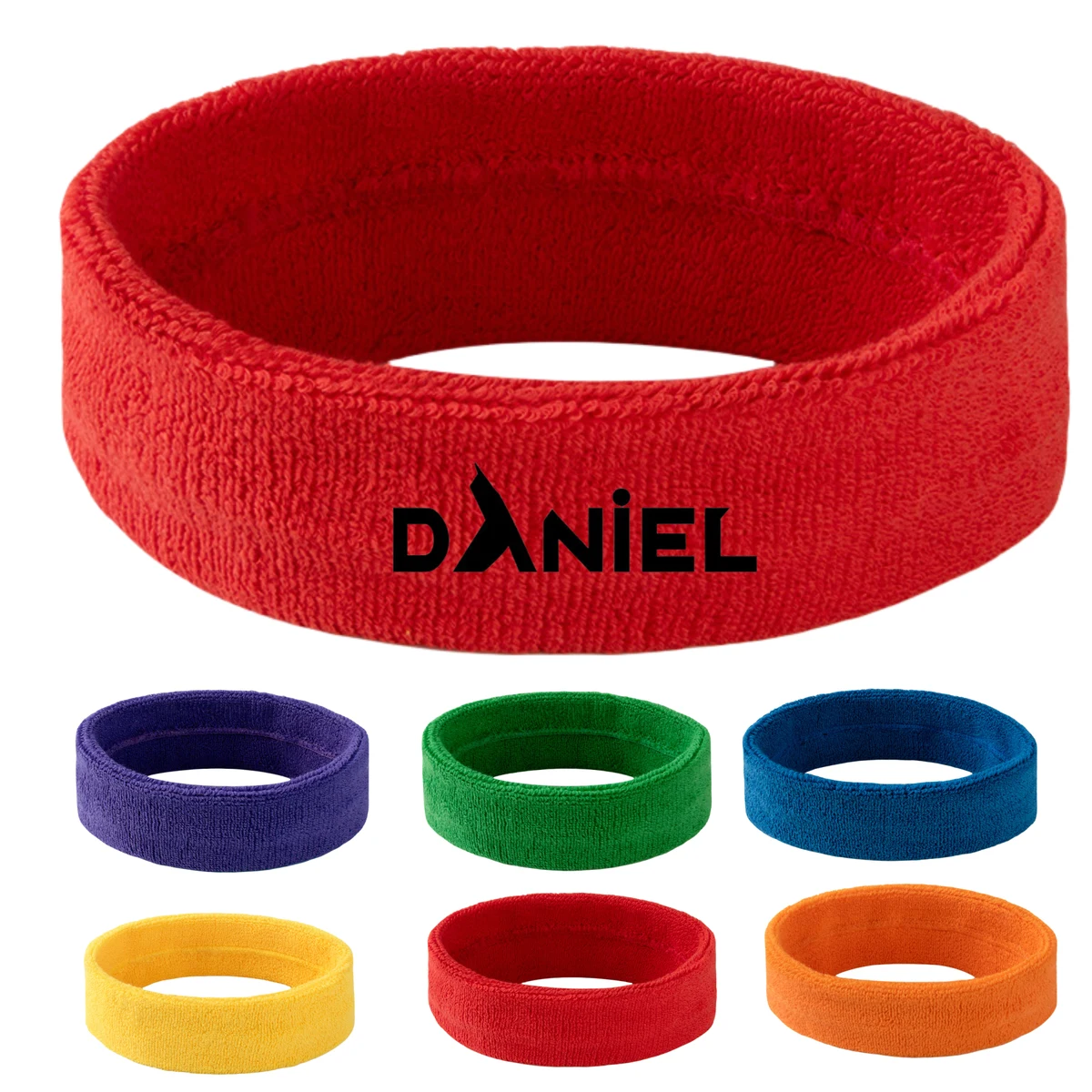 Quick-Dry Sweat-Absorbent Cotton Headband 1