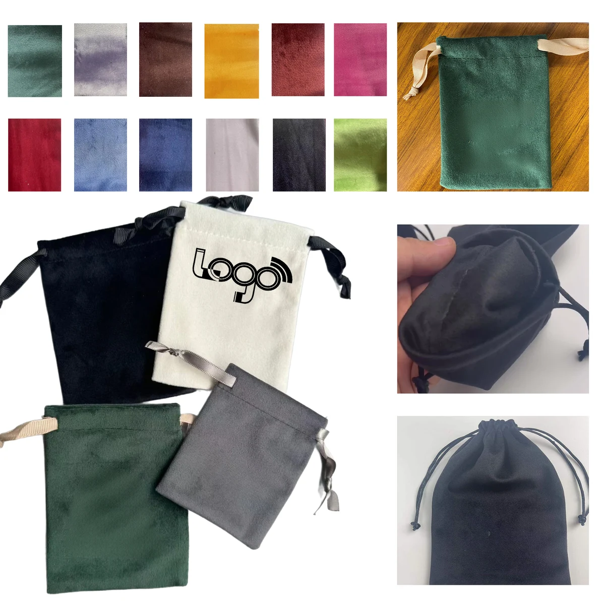 Velvet Drawstring Pouch 1