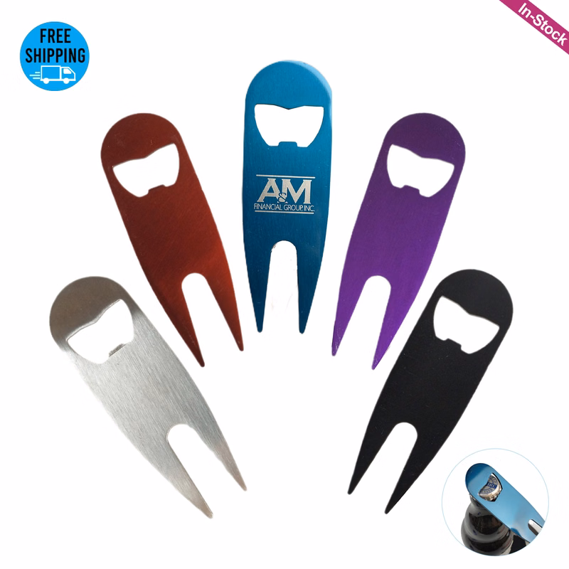 Stainless Steel Divot Tool With Bottle Opener