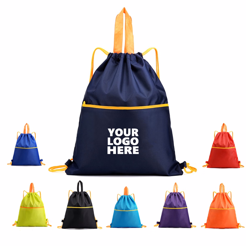 Custom Polyester Drawstring Backpack