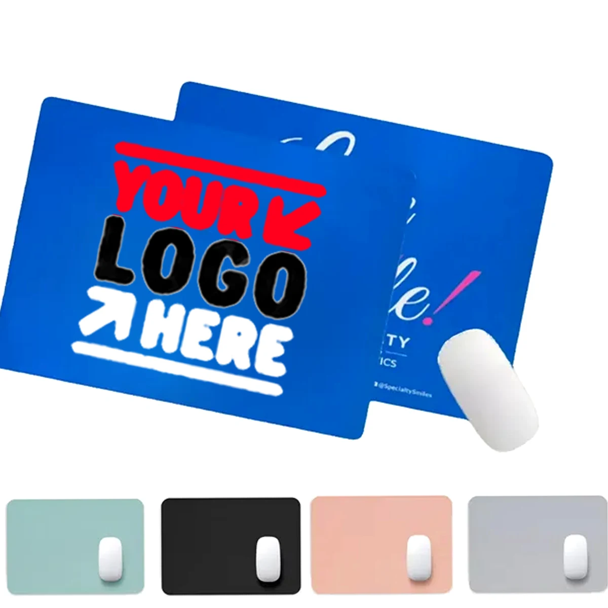 Compact 7.07"x8.8" Mouse Pad ?C Smooth Surface 1