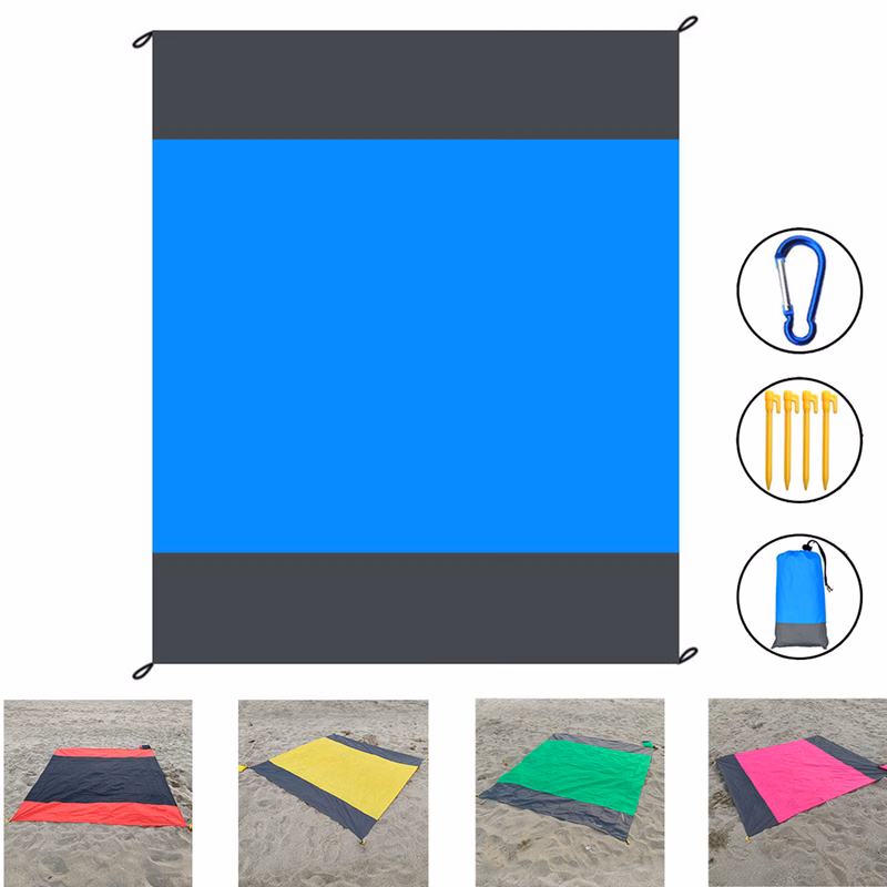 Beach Blanket Sandproof Waterproof 79" X 83"