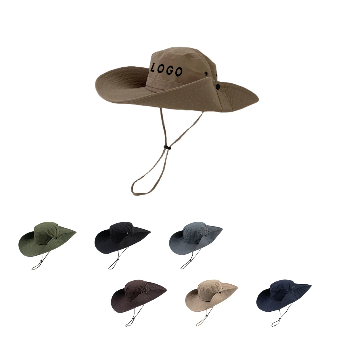 Outdoor Sun Protection Bucket Hat with UV Resistance 1