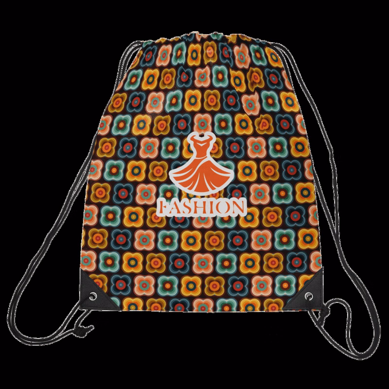 Sublimation 420-D Honeycomb Polyester Drawstring Bag