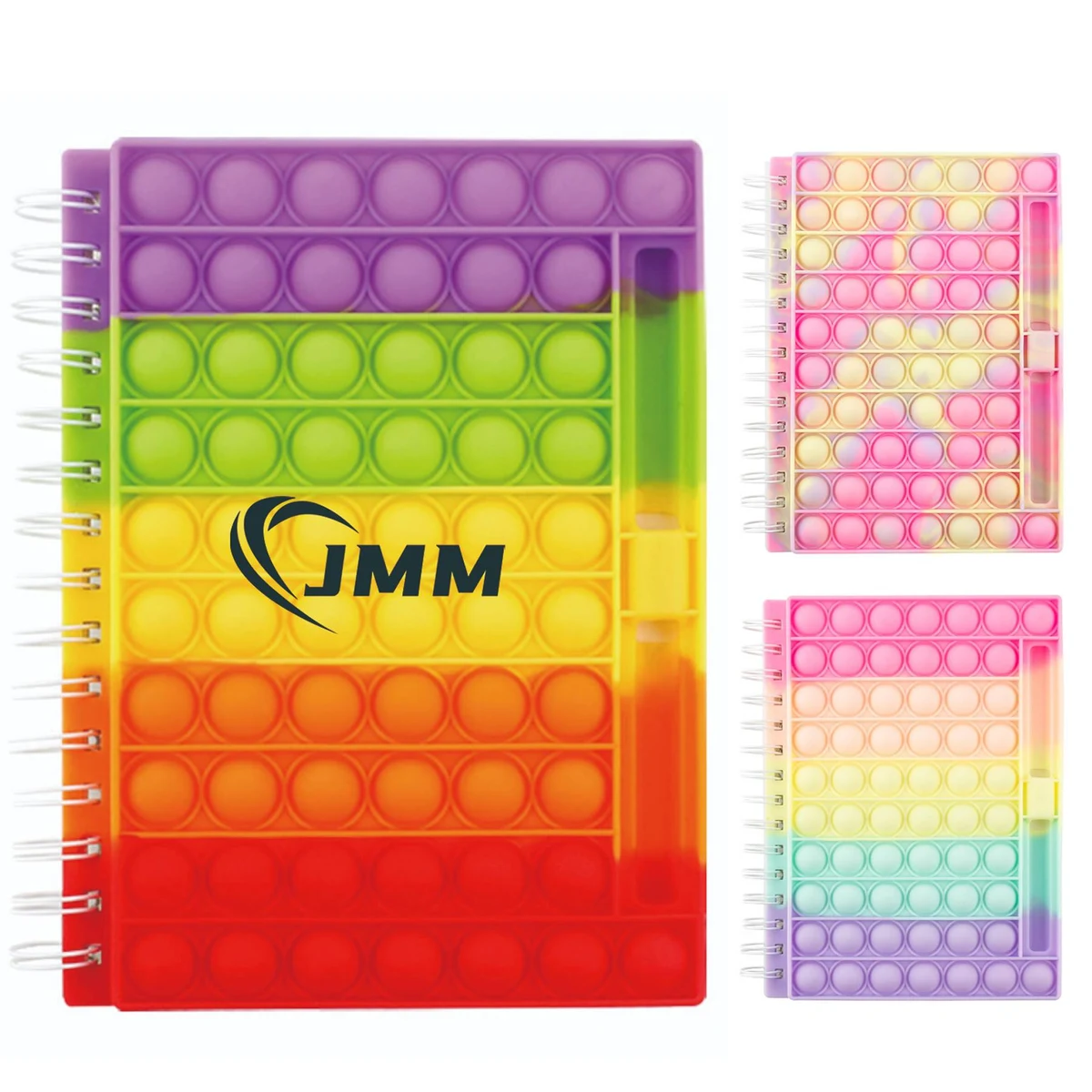 A5 Coil Color Pop Bubble Fidget Notebook 1