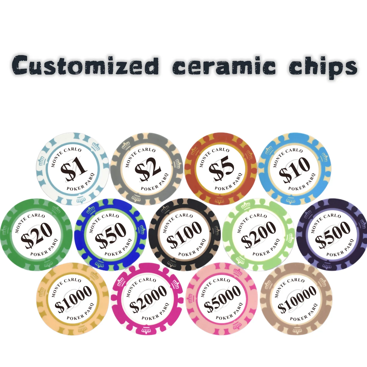 Personalized Printed Casino Chips 1