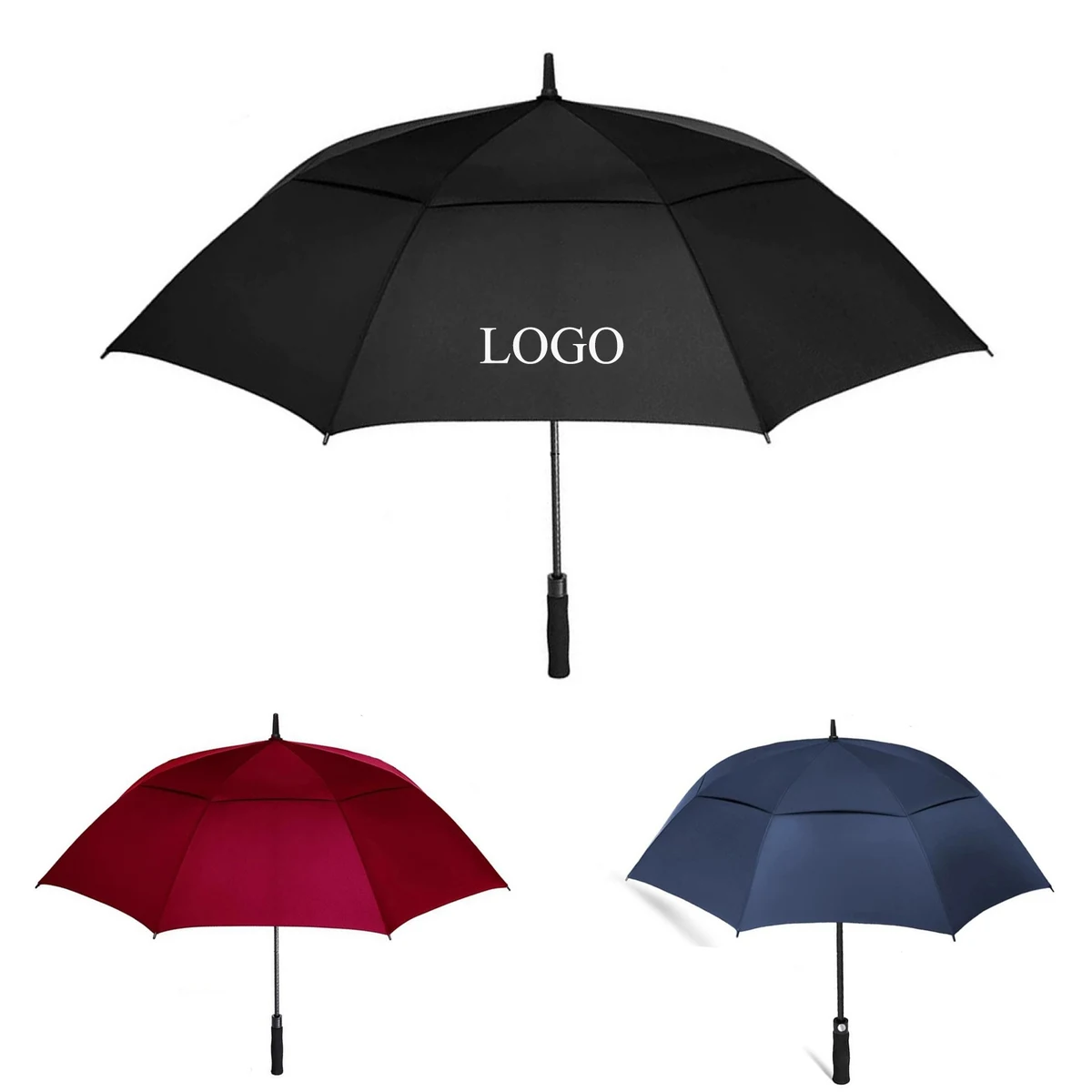 Large Windproof Umbrellas Automatic Open 1