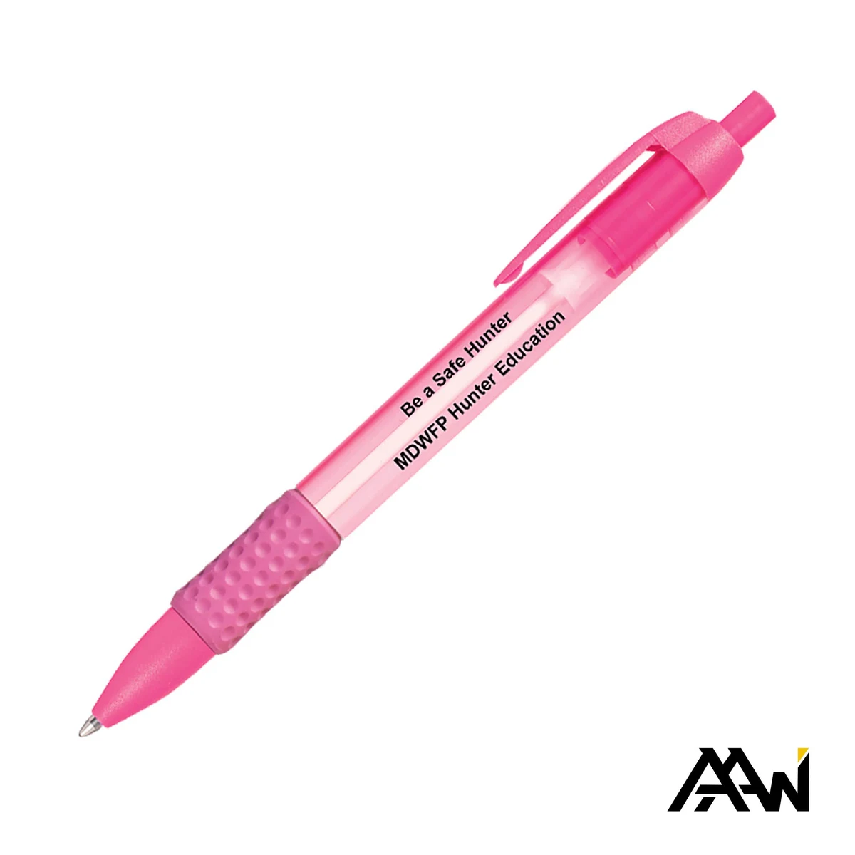 Widebody Grip Pen Translucent Barrel - Matte 1