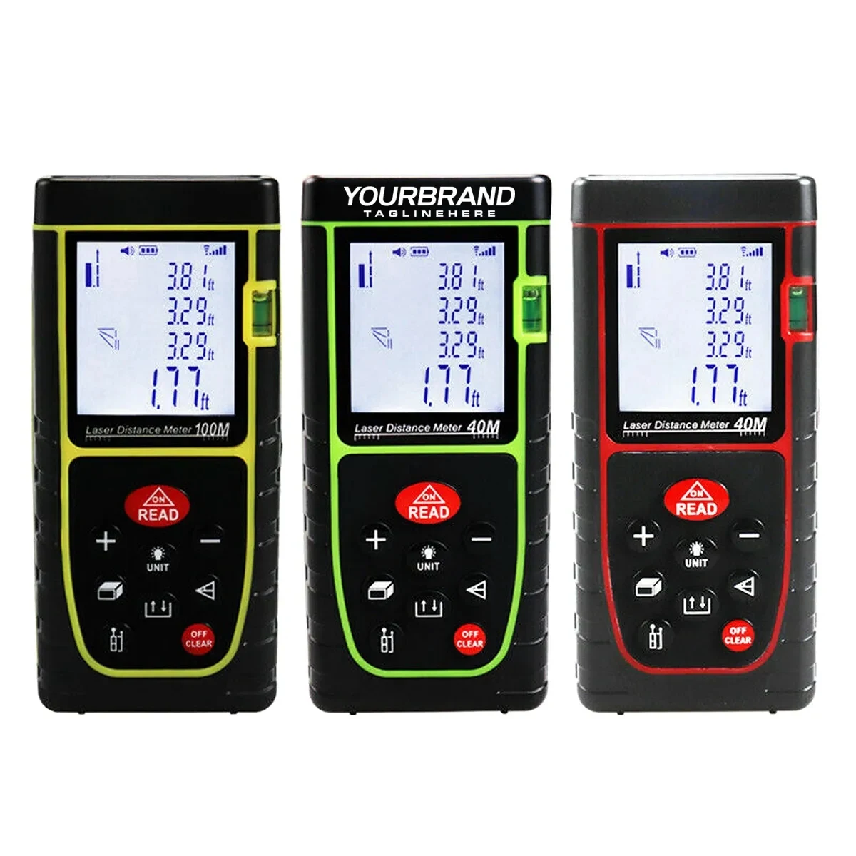 Handheld Digital Infrared Laser Measuring Distance Meter 1