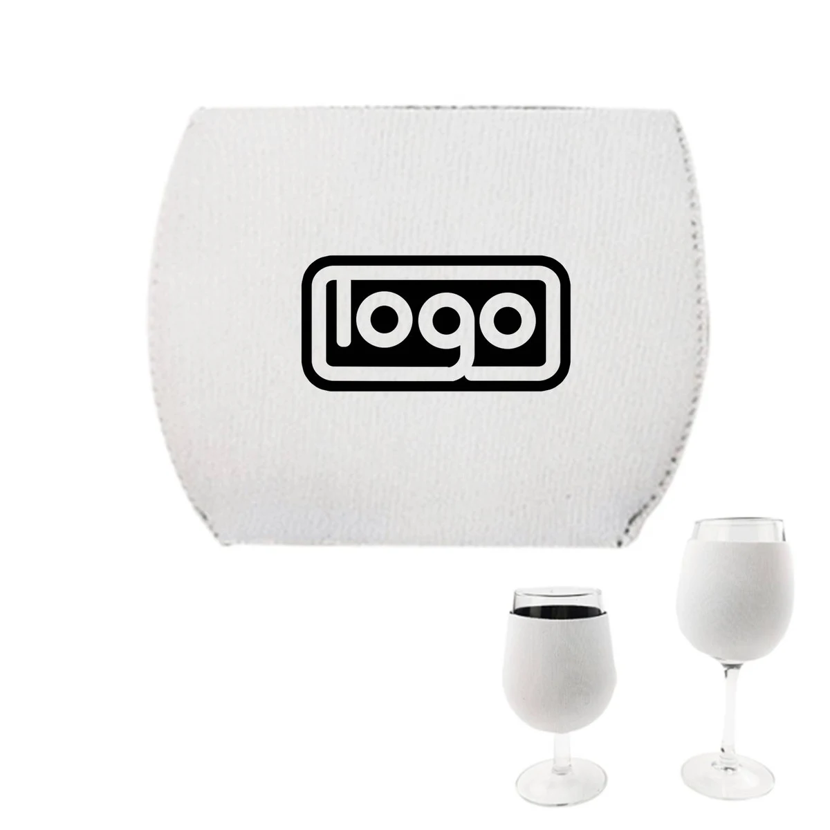 Neoprene Sleeve Goblet Glasses Set 1