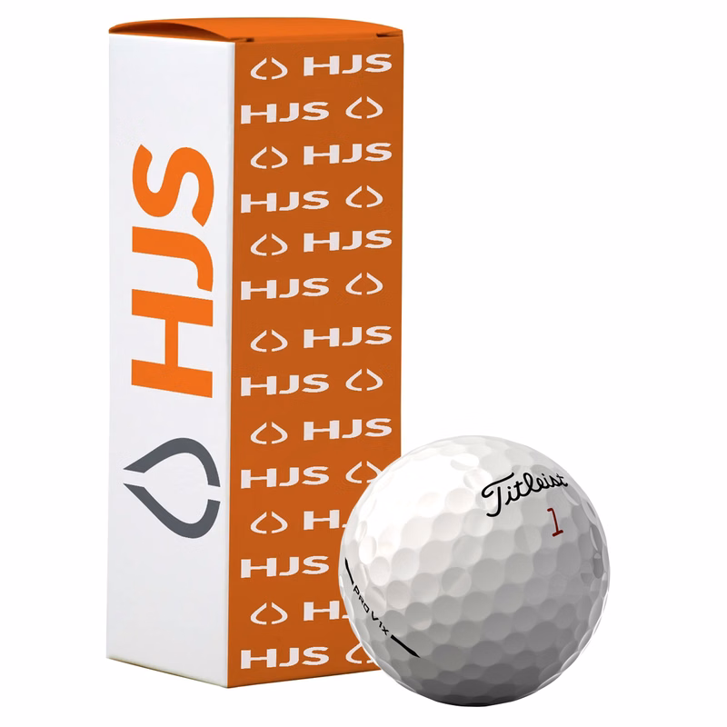 Titleist Pro V1x Golf Ball in Custom Three Ball Sleeve