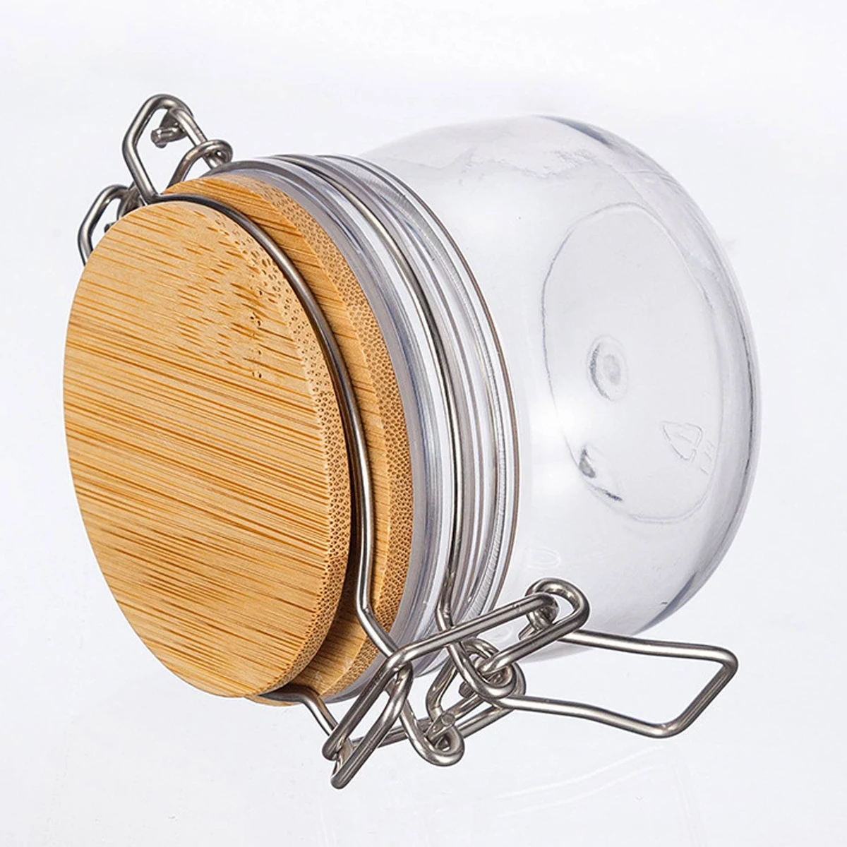 7 Oz Sealed Clear Glass Jar 1