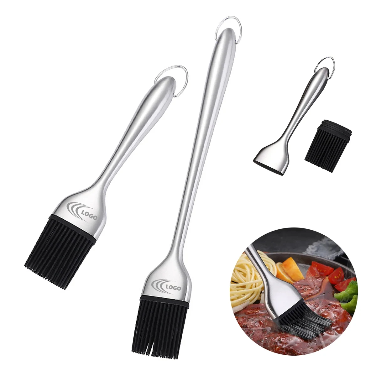 Stainless Steel Basting Brush Grilling BBQ 1