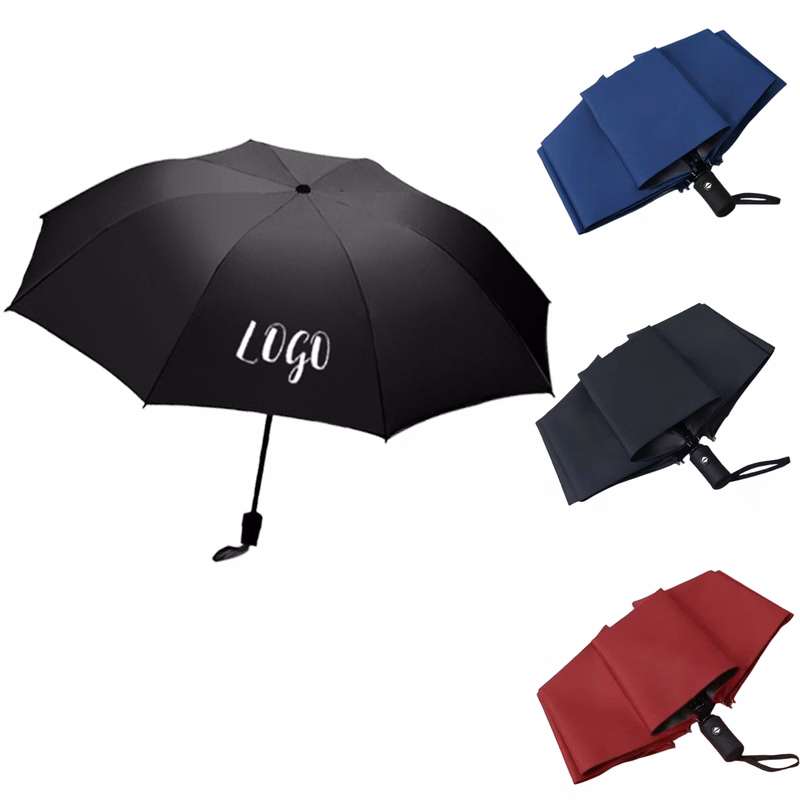 8-Rib Auto Open Travel Umbrella