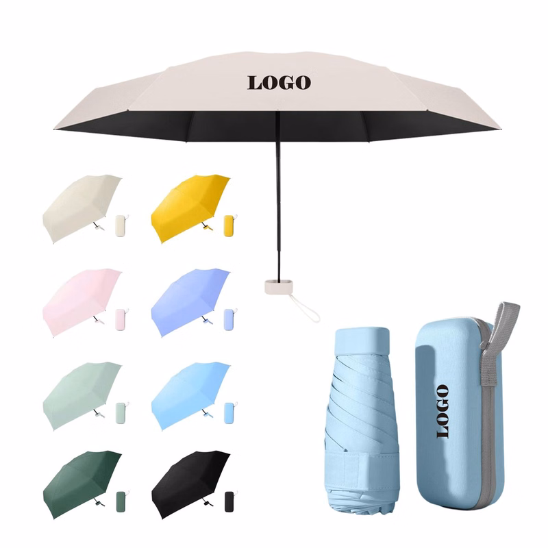 Foldable Mini Umbrella with Case