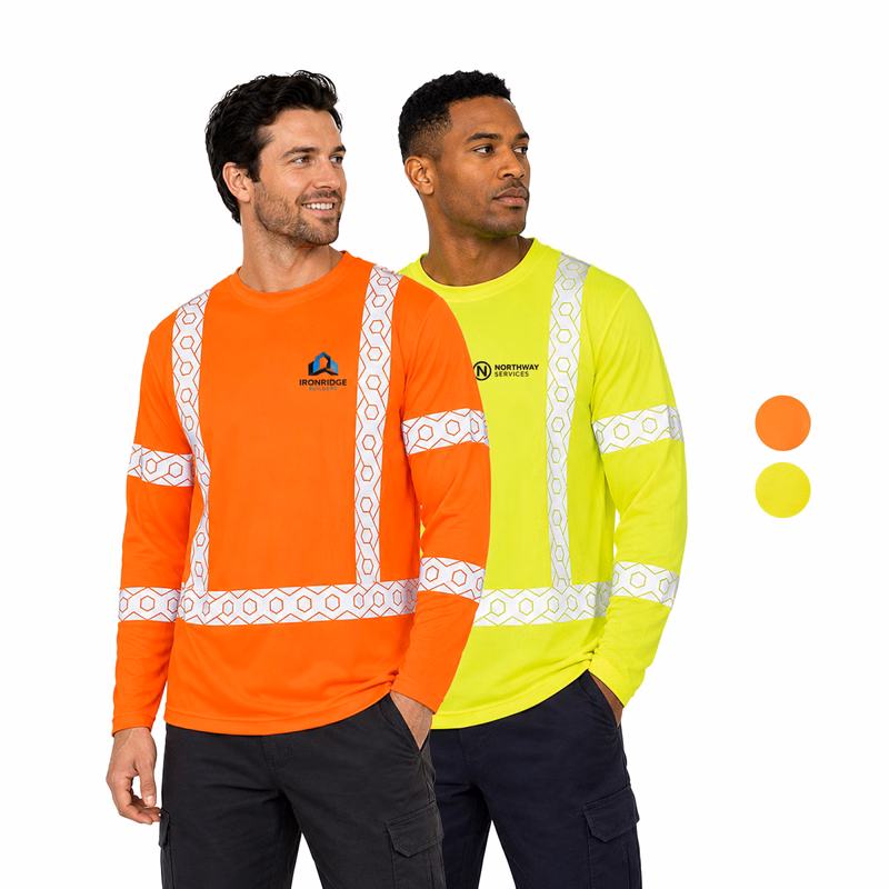3.8 Oz. Polyester Class 3 Segmented Tape Safety T-Shirt