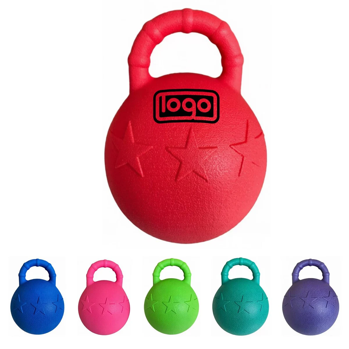 Durable Horse Play Ball with Handle 1