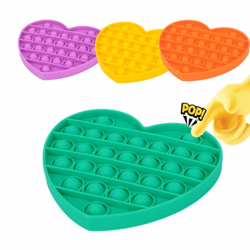 Pop Fidget Toy (Heart)