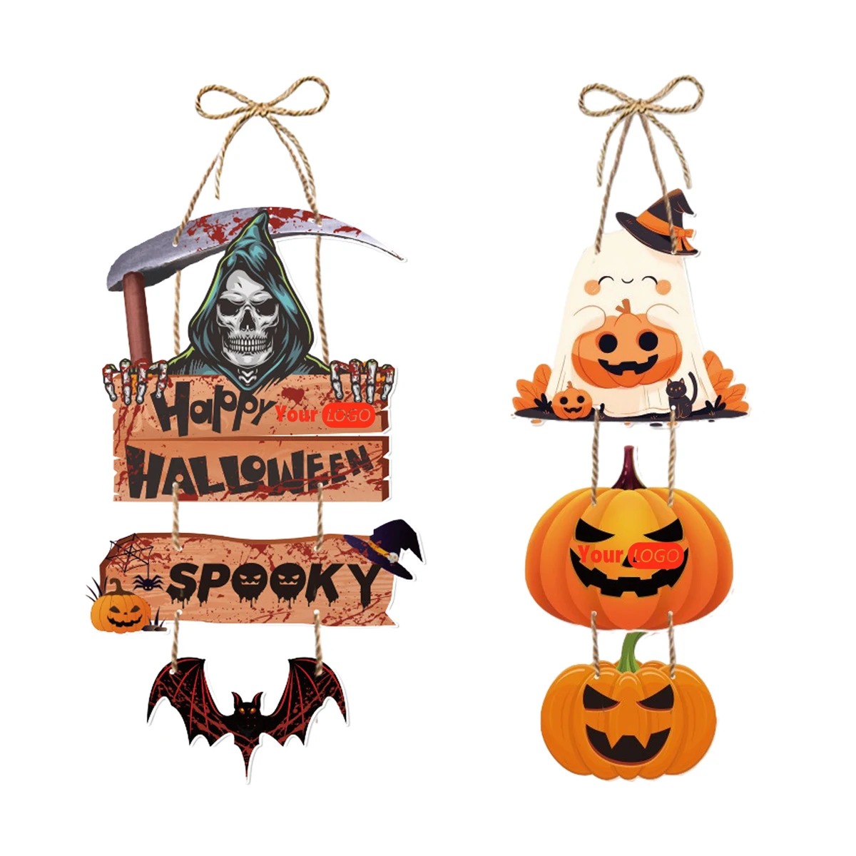 Halloween Atmosphere Decoration Door Hanger 1